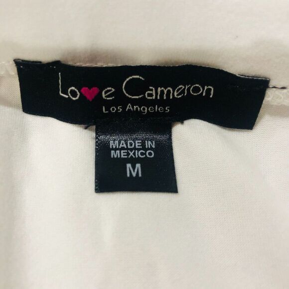 Love Cameron Strapless Romper Shorts One Piece Summer Casual Juniors' Medium - Picture 3 of 5